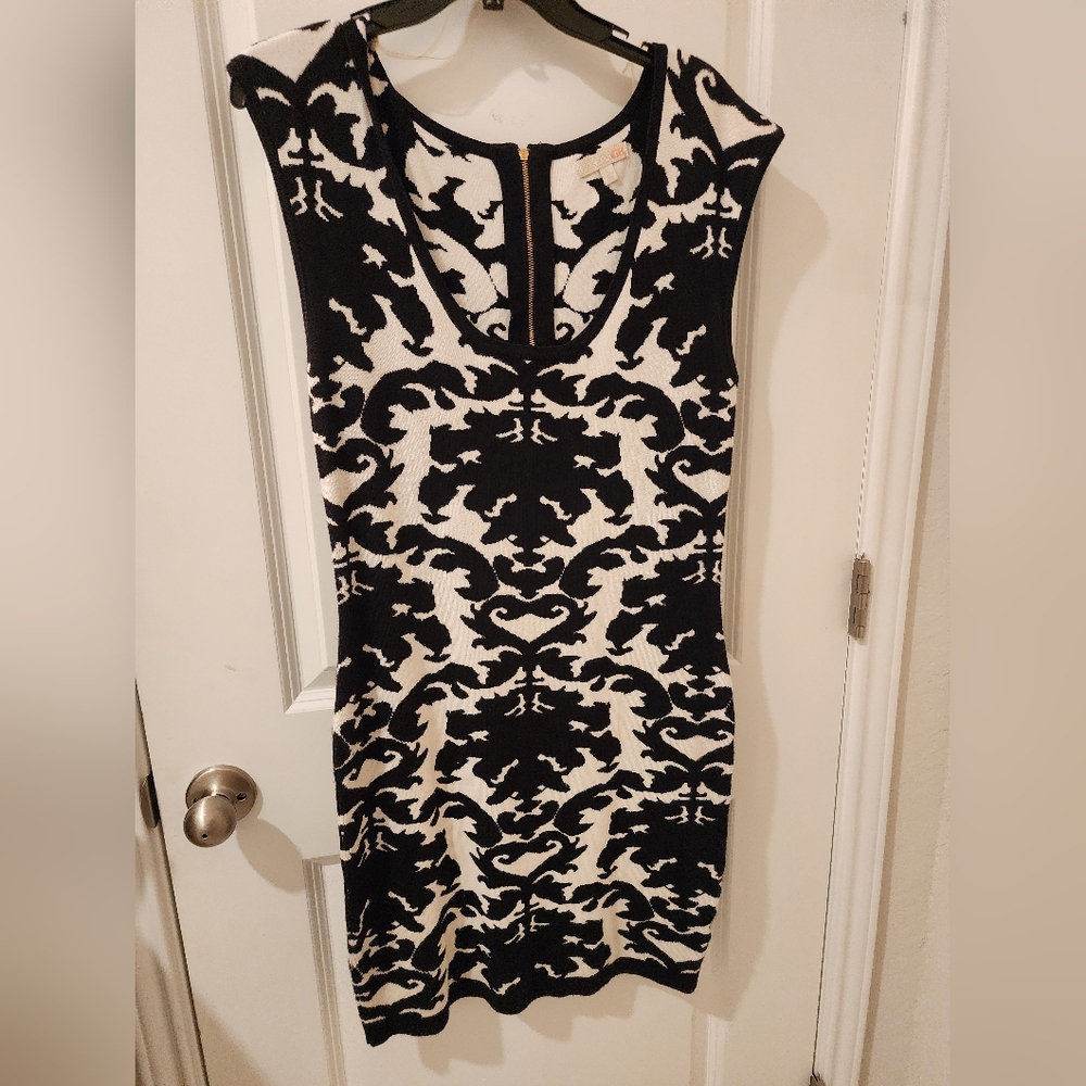 B&W dress